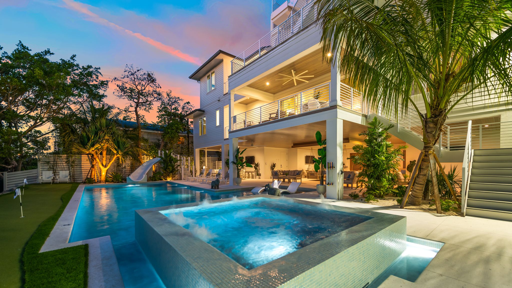 Water - lap pools and reflecting surfaces